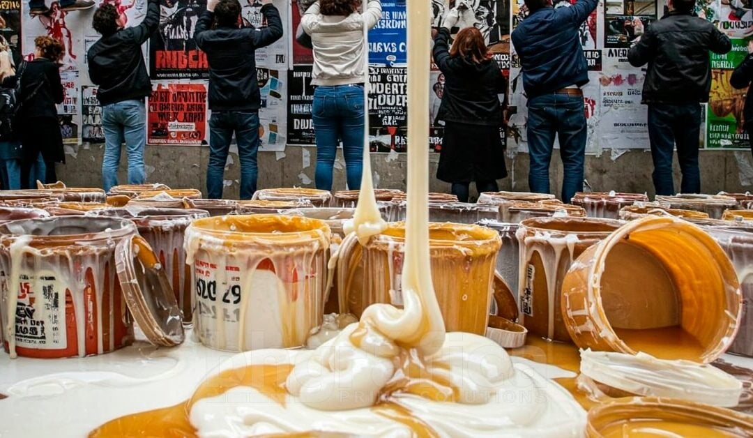 Cola para lambe lambe: cartazes impressos pela bhgráfica® para arte urbana